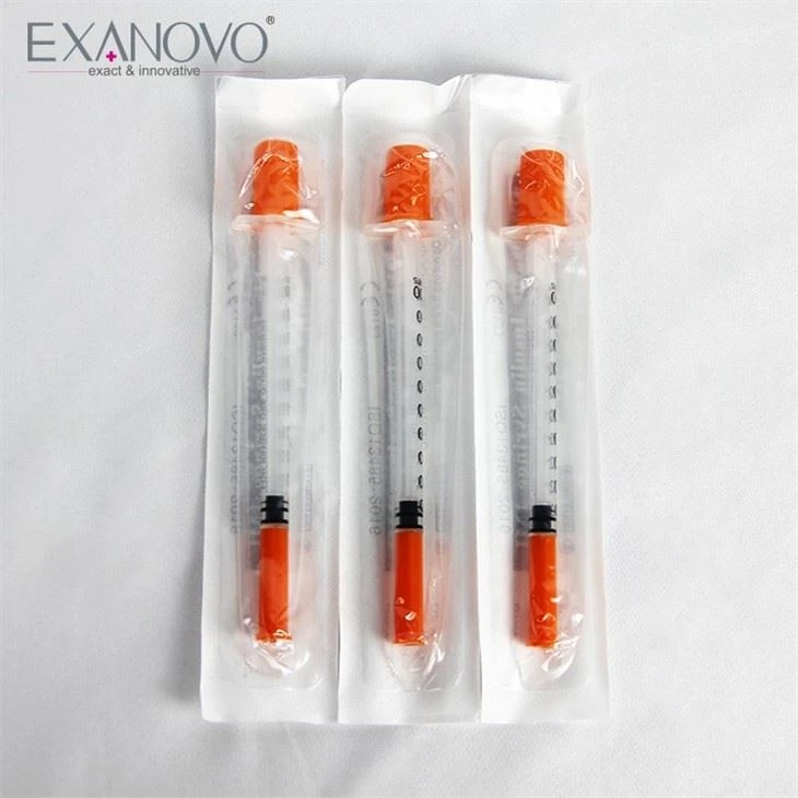 1ml 0.5ml sereng ensilin medikal ak zegwi sekirite